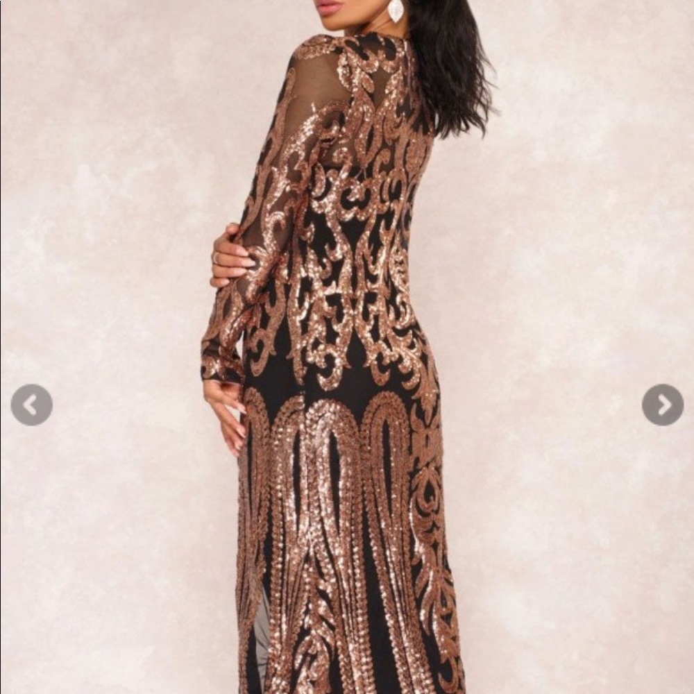 Sequin duster